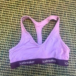Icebreaker Merino wool sports bra